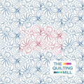Abundance butterfly quilt pattern – floral feather swirl butterfly pantograph for longarm quilting machines