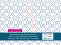 Beyond Loops 1 loop pantograph pattern product image showing bold sweeping rhythmic loops in a playful modern edge-to-edge longarm quilting design