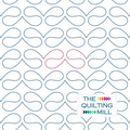 Bloop playful loop pantograph product image showing smooth bouncy continuous loops in a cheerful joyful edge-to-edge longarm quilting design