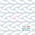 Braided Loose digital braid pantograph – soft layered woven braid curves repeating edge to edge in a relaxed basketweave longarm quilting design