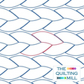 Braided edge-to-edge quilting pantograph – bold woven braid curves repeating in a tight geometric pattern across a longarm quilt top