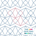 Broken Mirror modern quilting pantograph – bold fractured geometric line design for longarm quilting machines