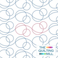 Bubble Double circle pantograph – playful double overlapping circle design for longarm quilting machines