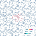 Bubble Quintuple digital bubble pantograph – playful overlapping circle pattern for longarm quilting