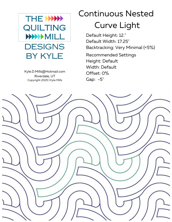 Continuous Nested Curve Light
