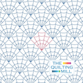 Corner Web spider web quilting pantograph with fan-shaped webs for Halloween longarm quilting