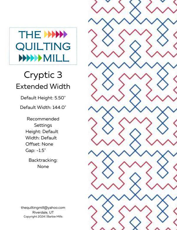 Cryptic 3 Extended Width