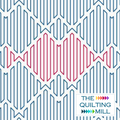 Double Chevron Negative modern geometric quilting design product image showing bold double chevron pattern with dynamic negative space for longarm quilting