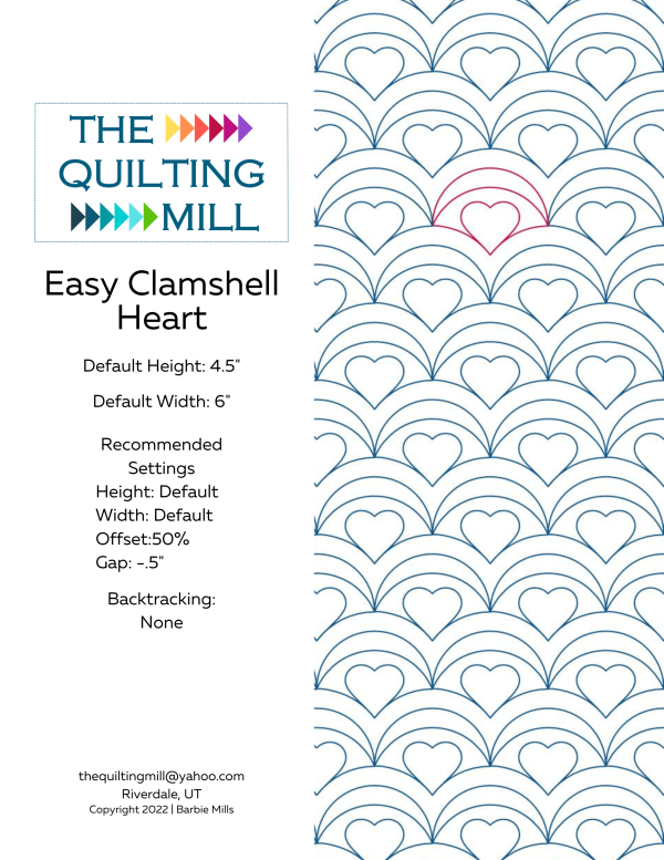 Easy Clamshell Heart