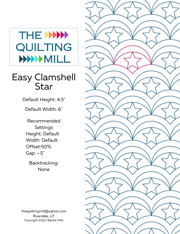 Easy Clamshell Star