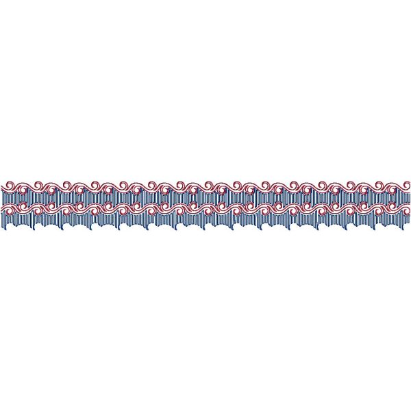 Extended Width Swirl