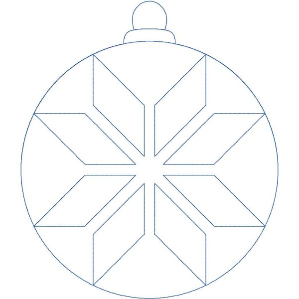 Fair Isle Ornament