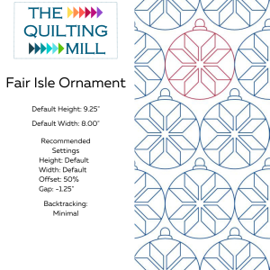 Fair Isle Ornament