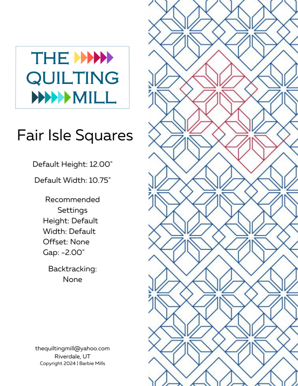Fair Isle Squares