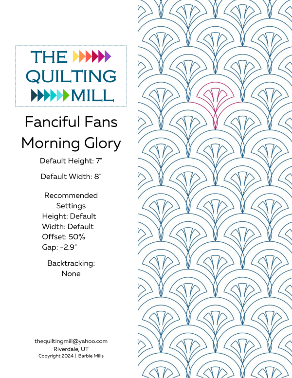 Fanciful Fans Morning Glory
