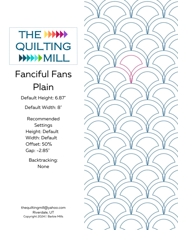 Fanciful Fans Plain