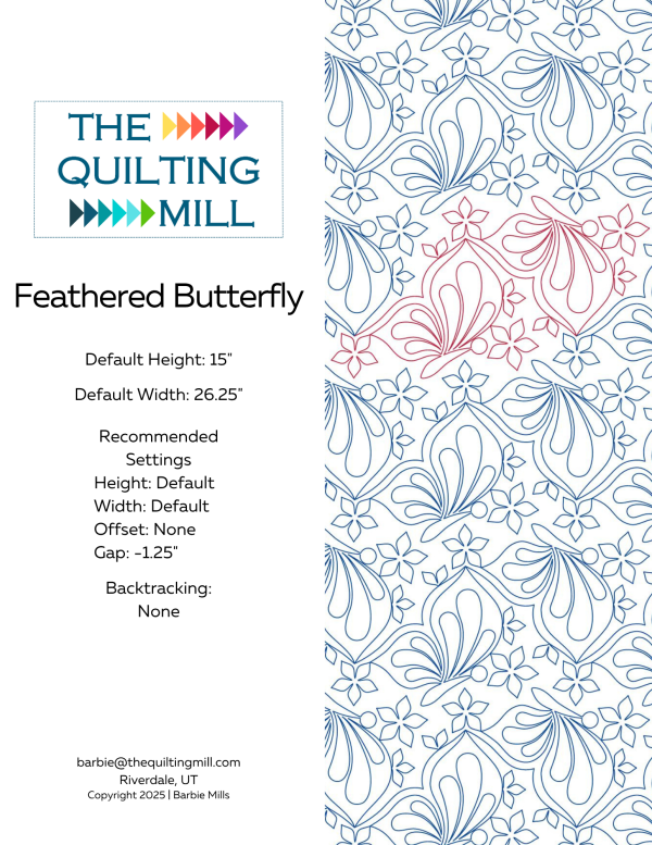 Feathered Butterfly