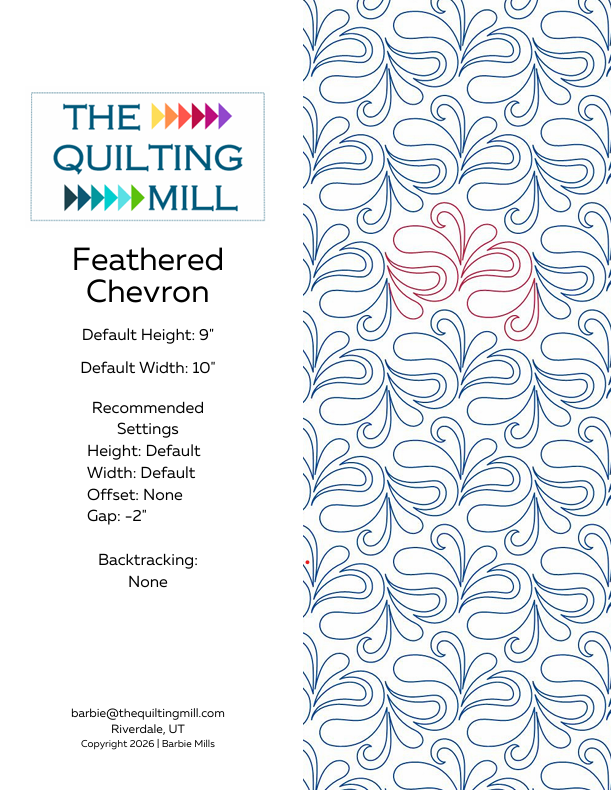 Feathered Chevron