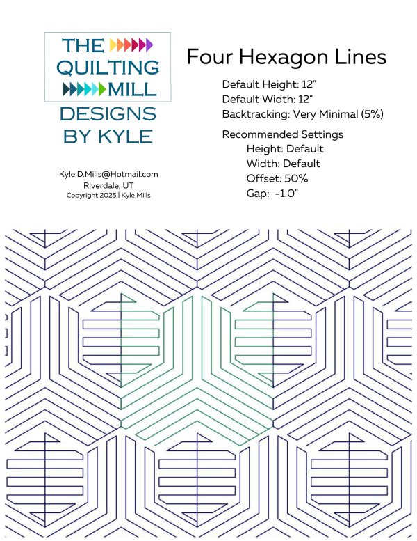 Four Hexagon Lines