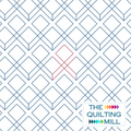 Friendly Plaid or Friendly Argyle digital longarm quilting pantograph showing modern geometric plaid and argyle quilting design by The Quilting Mill