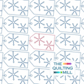 Frosty Gift Tag snowflake quilting pantograph — holiday pattern with repeating gift tag and snowflake motifs for longarm quilting