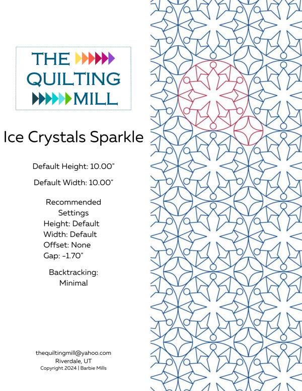 Ice Crystals Sparkle