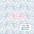 Jovial swirl quilting pantograph – playful floral swirl motion design for longarm quilting machines