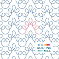 Loop-de-Doo loop pantograph pattern shows an edge-to-edge loop design with airy curves and a fun modern theme for longarm quilting patterns.