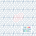 Looper loop quilting pantograph with smooth flowing loops for computerized longarm quilting