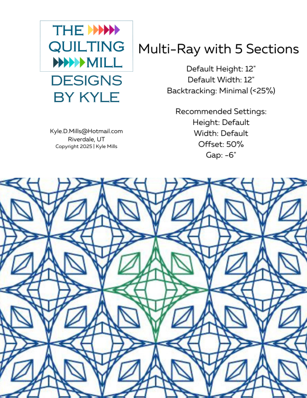 Multi-Ray with 5 Sections