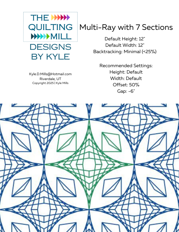 Multi-Ray with 7 Sections