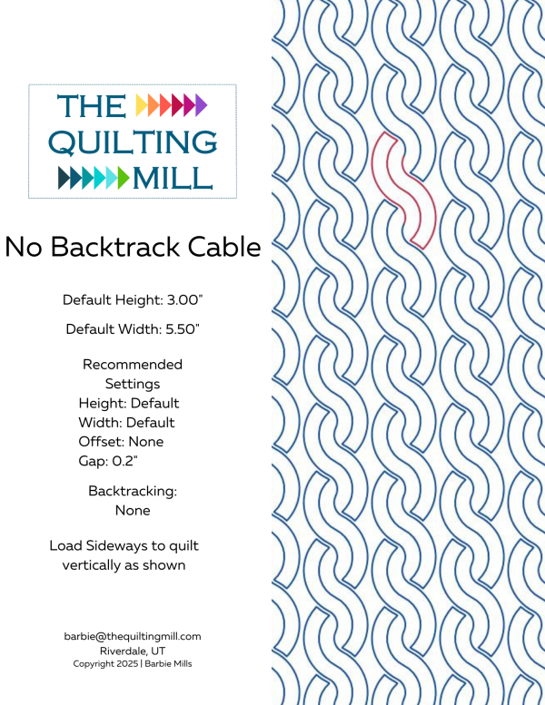 No Backtrack Cable