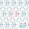Onward arrow quilting pantograph digital longarm design featuring bold repeating arrows by The Quilting Mill