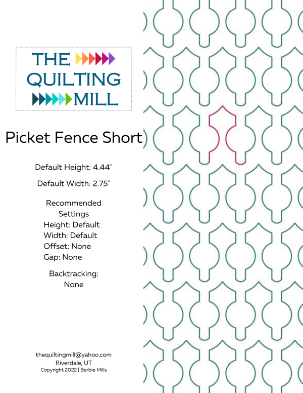 Picket Fence Short and Tall