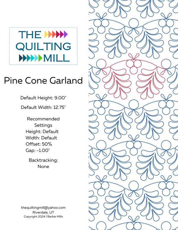 Pine Cone Garland
