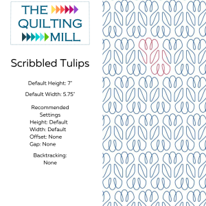 Scribbled Tulips