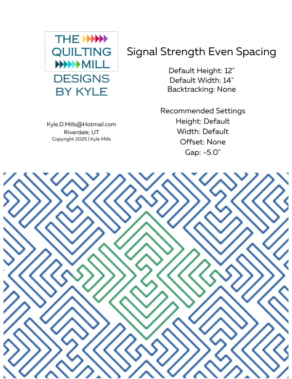 Signal Strength, Even Spacing