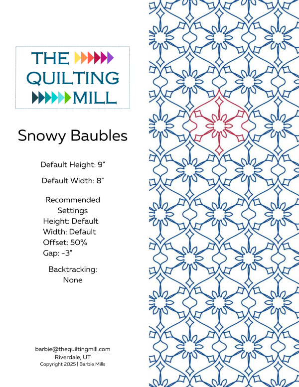Snowy Baubles
