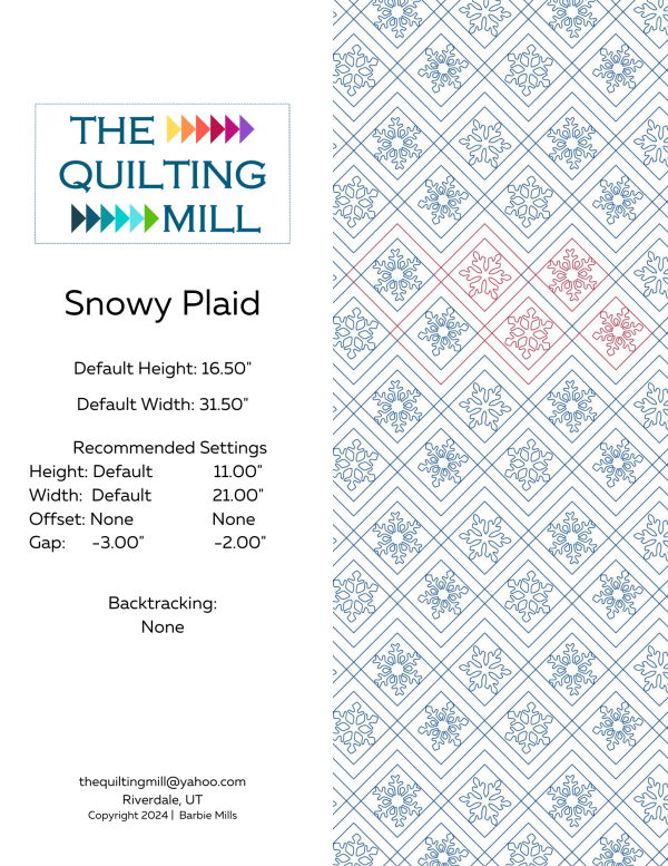 Snowy Plaid
