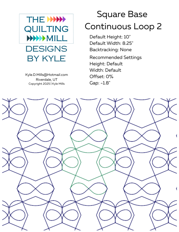 Square Base, Continuous Loop 2