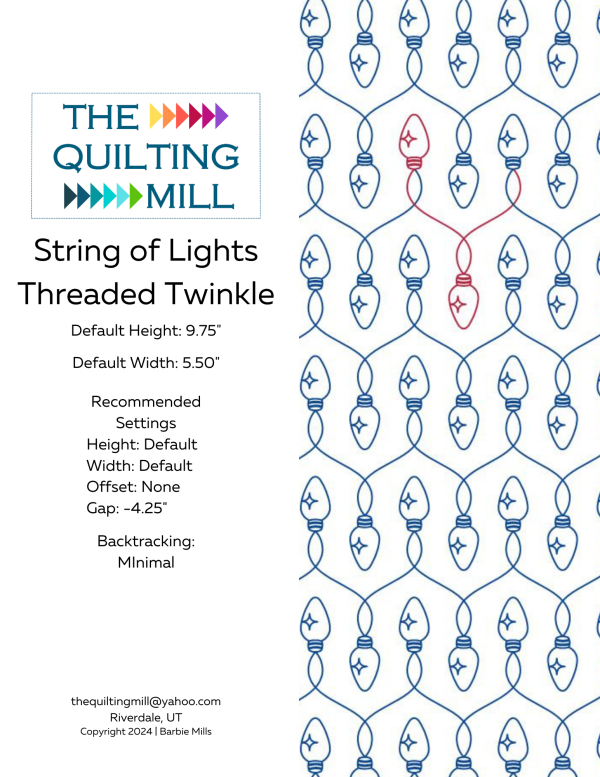 String of Lights Threaded Twinkle