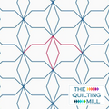 Tessellation 2 longarm pantograph quilting design product image showing bold interlocking tessellated diamond pattern