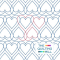 Thankful Heart romantic quilting pantograph digital download featuring flowing interlocking hearts for longarm quilting machines