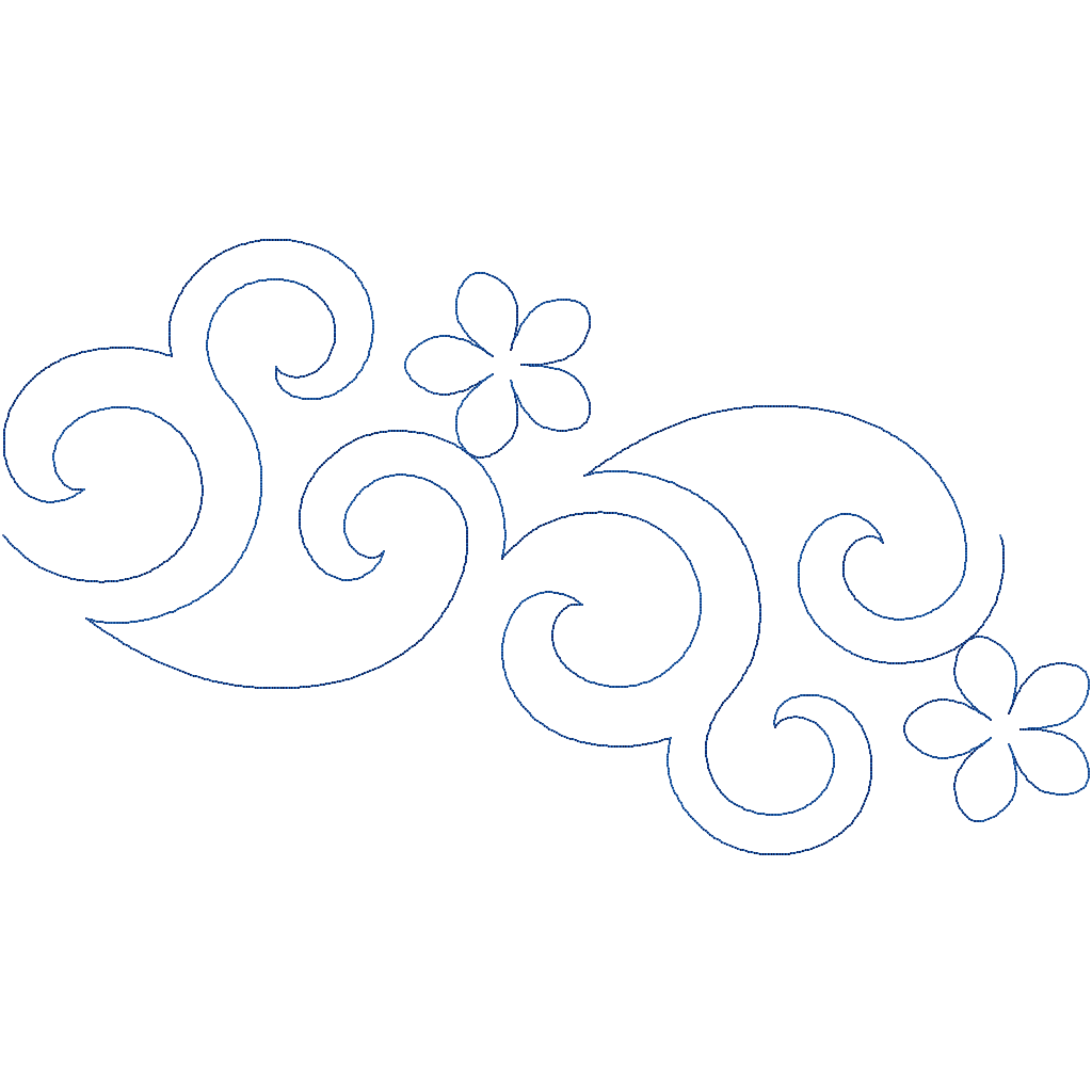 Twirling Blooms