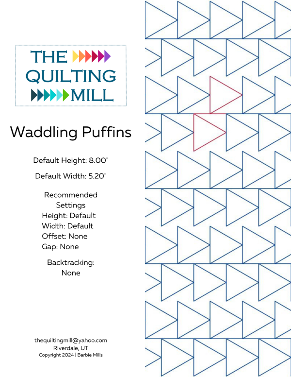 Waddling Puffins