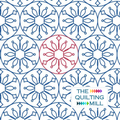 Winter Doily 2 holiday quilting pantograph with delicate lace-like snowflake shapes