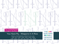 You Have My Weapons In a Row outdoor quilting pantograph product image with The Quilting Mill logo, showing swords, axes, and bows in straight rows