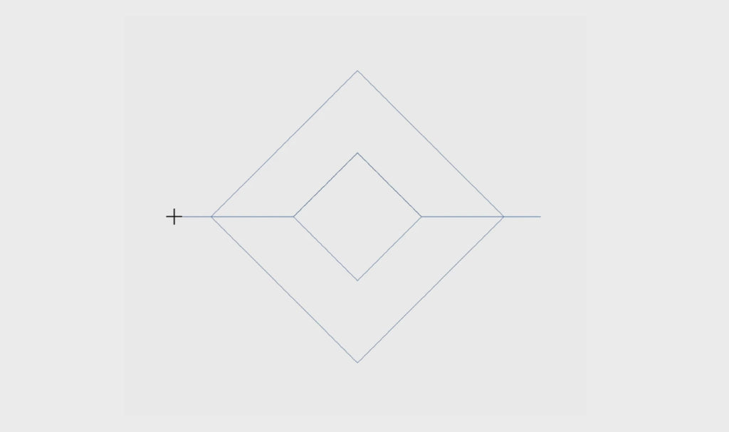 Square Dance modern square pantograph in action – edge-to-edge longarm quilting demo video by The Quilting Mill