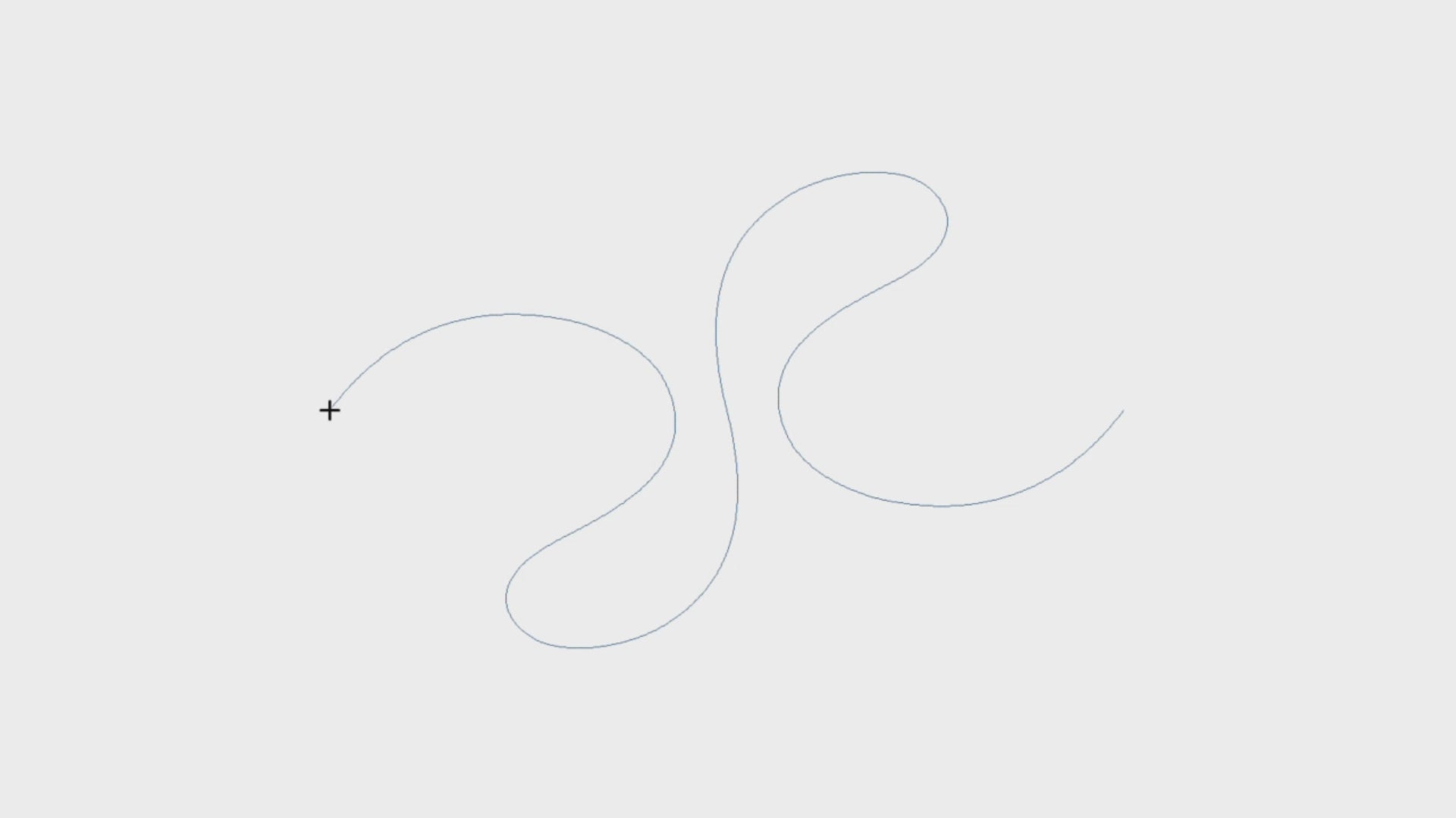 Viscosity digital pantograph stitching preview showing smooth continuous quilting movement