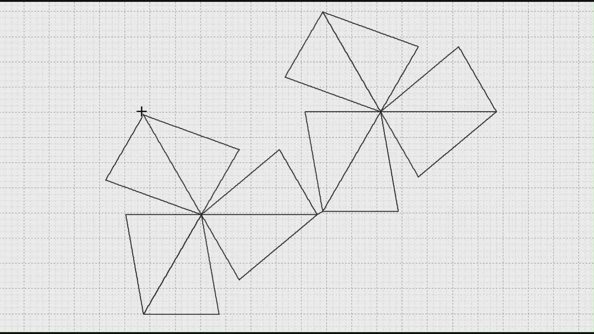 Video preview of Fanimation 1 modern quilting pantograph stitching out on a longarm quilting machine